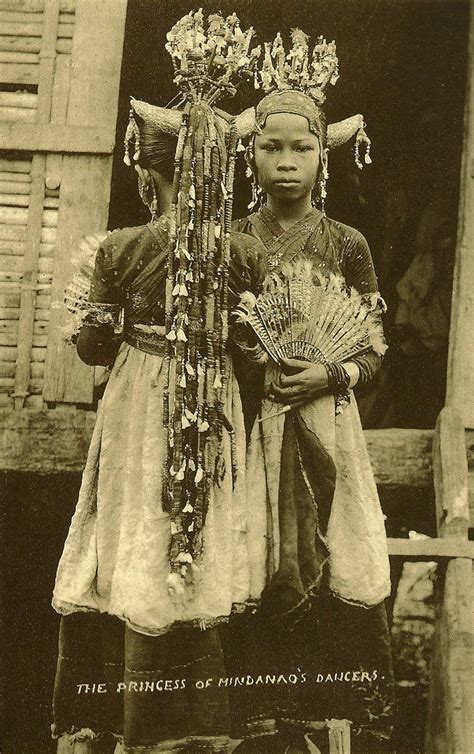 The Princess Of Mindanaos Dancers 1910 John Silva Collection