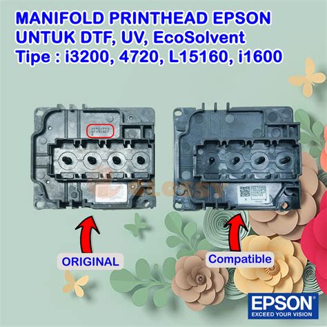 Jual Cover Manifold Printhead Epson I I L Dtg Dtf