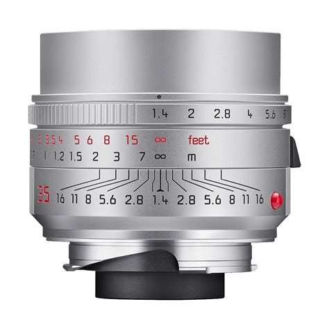 Leica Summilux M 35mm F 1 4 Asph Lens Silver 2022 Version Orms