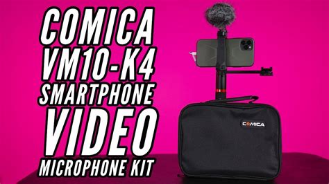 Comica Cvm Vm K Smartphone Video Microphone Kit Todayifeellike Youtube