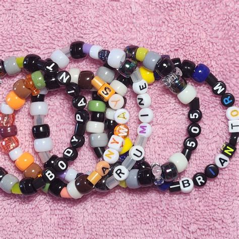 Arctic Monkeys Beaded Bracelet Etsy