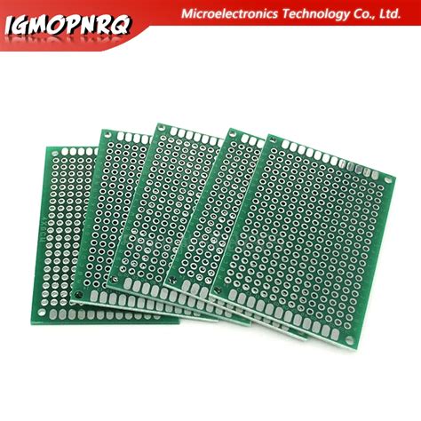 5pcs 4x6cm High Quality Double Side Prototype Pcb Diy Universal