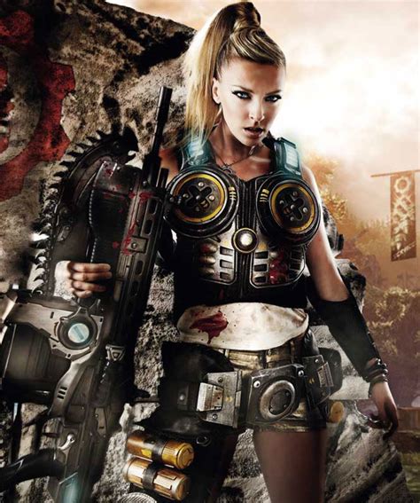 Video Game Cosplay: Gears of War Anya Stroud Cosplay - FHM Magazine