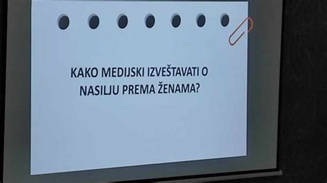 Izveštavanje o nasilju prema ženama