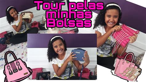 Tour Pelas Minhas Bolsas YouTube