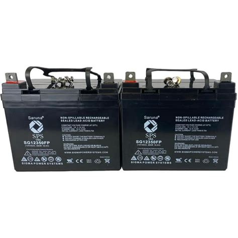 Sps Brand 12v 35ah Replacement Battery Sg12350 For Pride Mobility