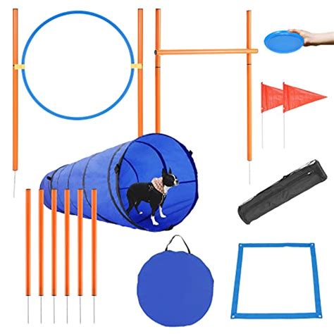 BTLCKVIN Complete Dog Agility Equipment Kit