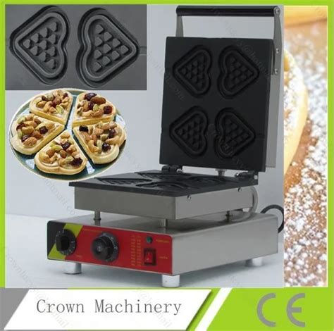 110V 220V Heart Shape Waffle iron; waffle baker; Waffle maker shapes-in ...