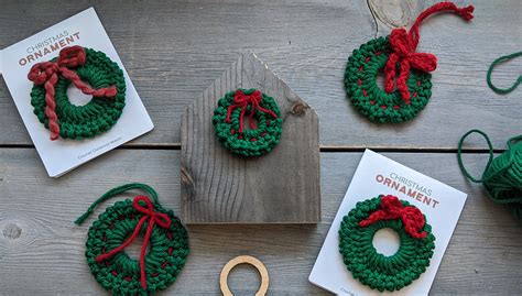 Free Crochet Wreath Ornament Patterns