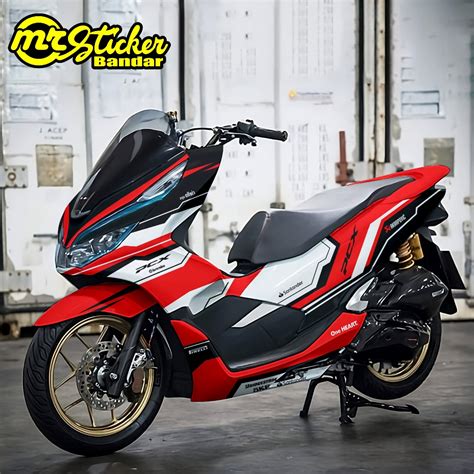 Jual Decal Pcx Full Body Stiker Pcx Full Body Full Blok Dekal Pcx