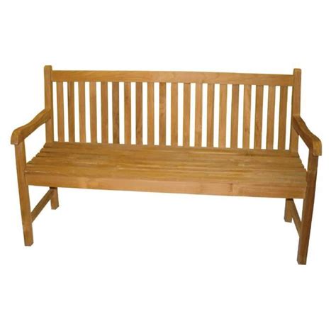 Lex Picadelly Banc De Bois De Teck Cm Cdiscount Jardin