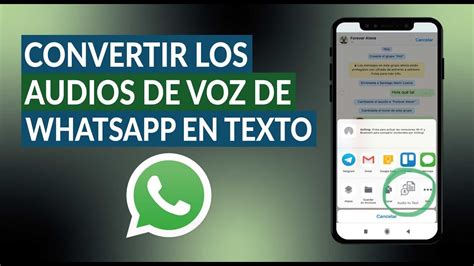 Cómo Convertir los Audios de Voz de WhatsApp en Texto Automáticamente