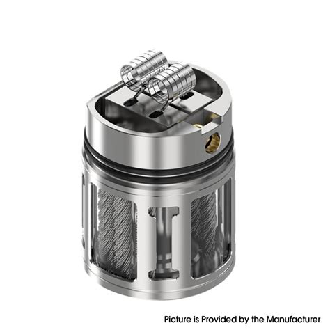 Buy Authentic Thunderhead Creations Artemis Ii Tc Rdta Atomizer Silver