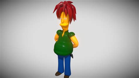 Sideshow Bob From The Simpsons Download Free 3d Model By Christian