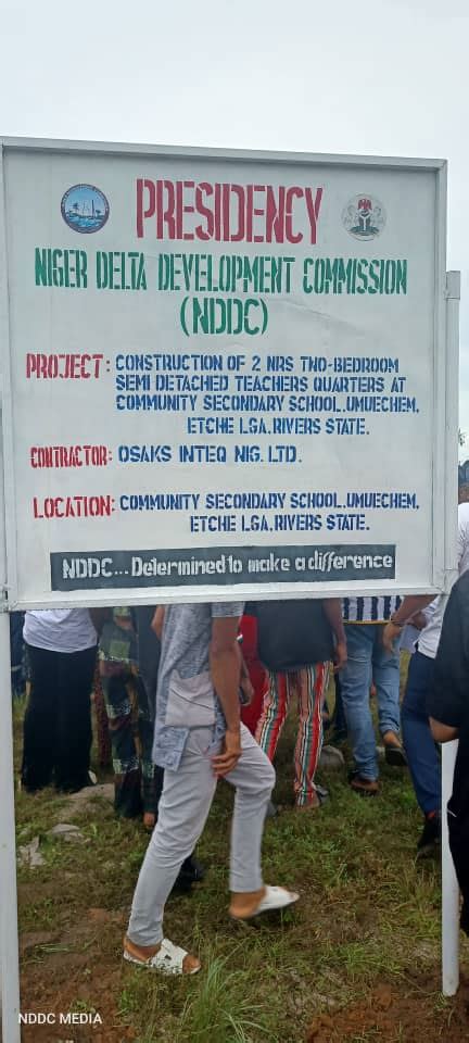 Nddc Flags Off The Construction Of Principal And Teachers Quarters At