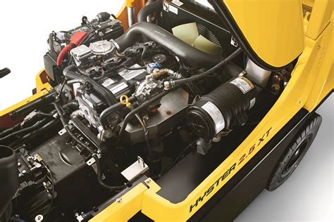 New Lpg Engines Hyster Forklifts Increase Efficiency And Power