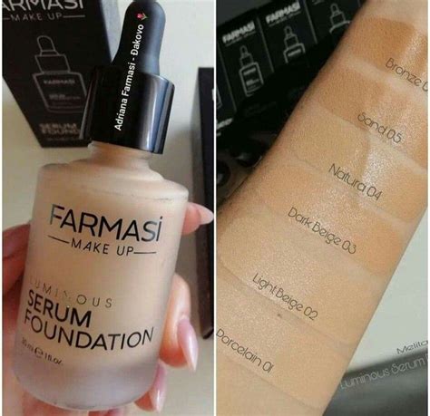 Pin By Olena N On Farmasi Foundation Swatches Cosmetics Usa Skin