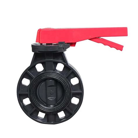 Pvc Butterfly Valve Lever Handle Valve Plastic