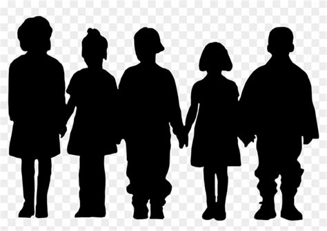 Children Clipart Silhouette