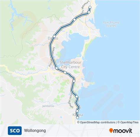 Sco Route Schedules Stops Maps Wollongong Updated