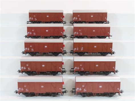 Märklin H0 4411 Freight carriage 10x 2 axle boxcars Catawiki