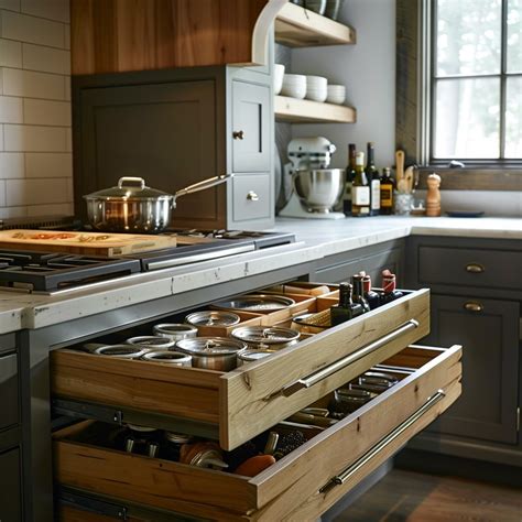 innovative kitchen storage solutions  michigan exclusive home build