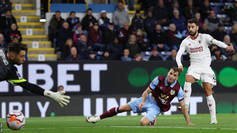 Burnley 0 1 Man Utd Bruno Fernandes Scores Winner In Vital Victory For