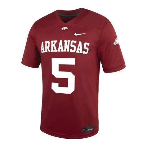 Razorback Adult Football Jersey By Nike - The Stadium Shoppe On Razorback