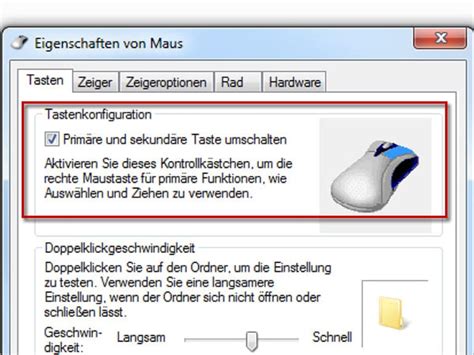 Maus Optimal Unter Windows Einstellen