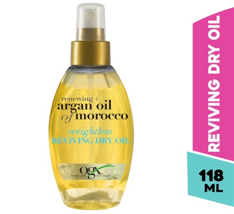 OGX Hair Oil Renewing + Argan Oil Spray 118ml Buy Online at Best Price ...