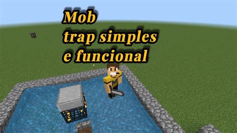 Mob Trap Com Mob Spawner Viniccius13 Farm Naoflopa Minecraft Youtube