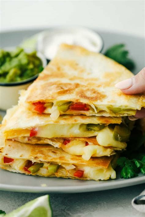 Quick And Easy Fajita Style Quesadillas The Recipe Critic