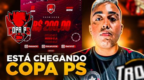 PRIMEIRA LIVE DO ANO VEM AI COPA PSSALA PREMIADA FREE FIRE AO