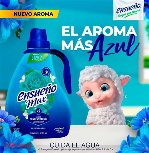 Suavizante Ensue O Max Frescura Azul Lt Subodega Alcanza Para M S