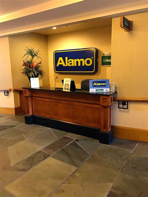 The Alamo Car Rental Location At Shades Of Green Resort Military