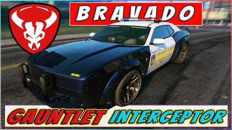 GTA Online Gauntlet INTERCEPTOR Customization A MUST HAVE Cop Car