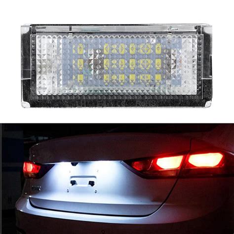 Buy Pcs Car Led License Plate Light Error Free Number Plate Lamp