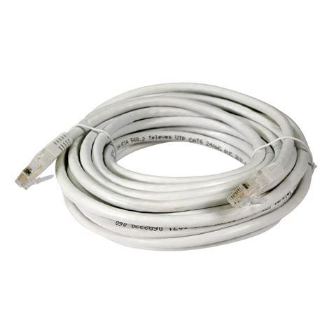 Câble Réseau Rj45 Uutp Cat 6 Cu Pvc 7m Blanc Boite 10 Unités Televes