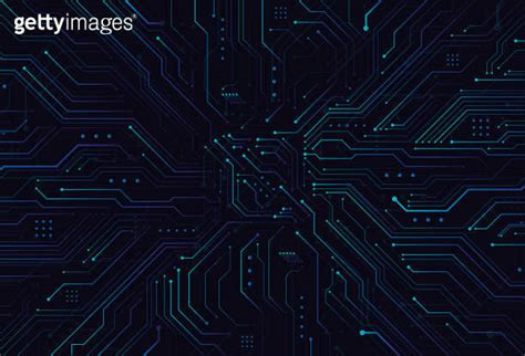 Abstract Digital Background With Technology Circuit Board Texture