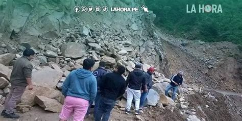 Lluvias Provocan Derrumbes En Carretera A Huancabamba