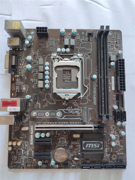 MSI B250M E LGA1151 Motherboard 6th 7th Gen Processor Support M 2 SSD