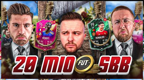 R I P 20 MILLIONEN COINS Squad Builder Battle FIFA 22 SBB Vs Tisi