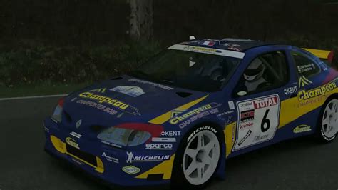 ASSETTO CORSA RENAULT MEGANE MAXI KIT CAR 1998 BORGLOH HILLCLIMB