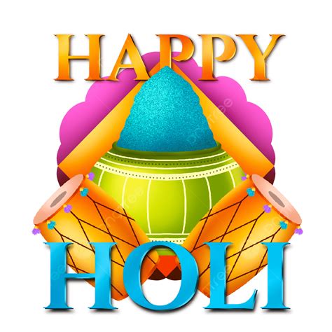 Holi Festival White Transparent Happy Holi Festival Illustration