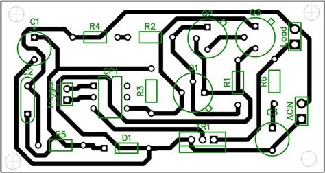 Solid State Relay Circuit using Triacs and Zero Crossing Switching