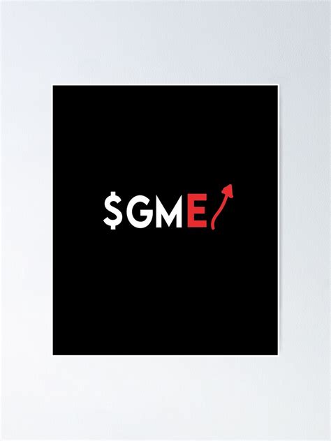 "GME GAMESTOP DIAMOND HANDS HOLD" Poster by Hisokstore | Redbubble