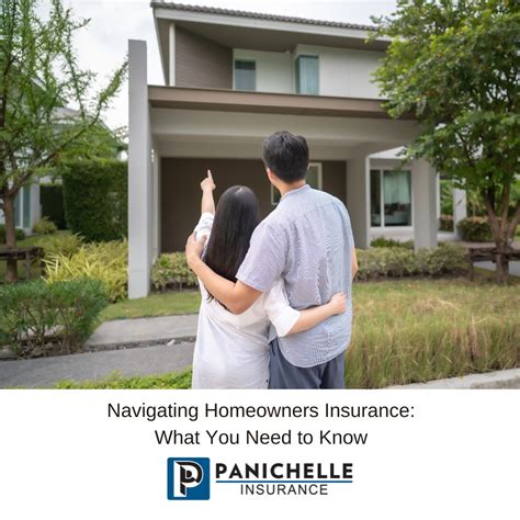 Navigating Homeowners Insurance What You Need To Know Panichelle Insurance