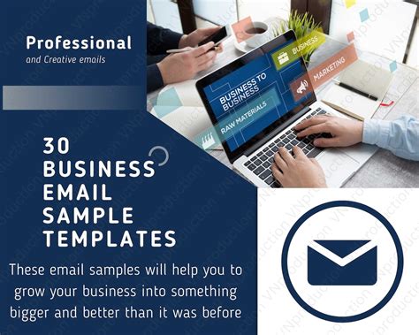 30 Business Email Sample Templates for Corporate Businesses - Etsy