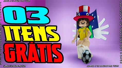 Como Pegar 3 Itens Da Fifa GrÁtis Agora No Roblox How To Get 3 Free Items Now On Roblox Youtube