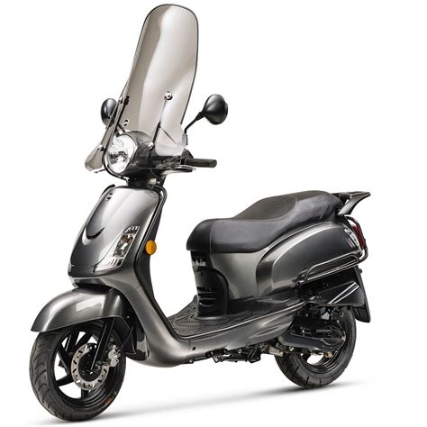 Sym Fiddle 2 Premium Porsche Grey Scooter Kopen Bij Central Scooters